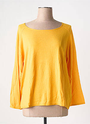 Pulover galben JARDIN PRIVÉ femeie