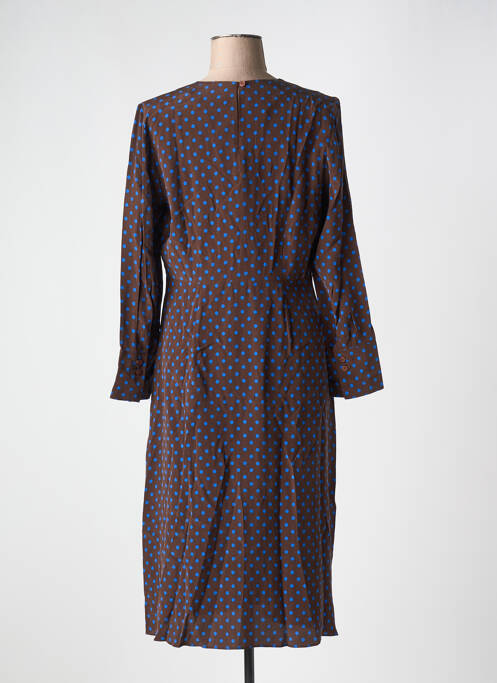 Rochie midi maro TOUPY femeie