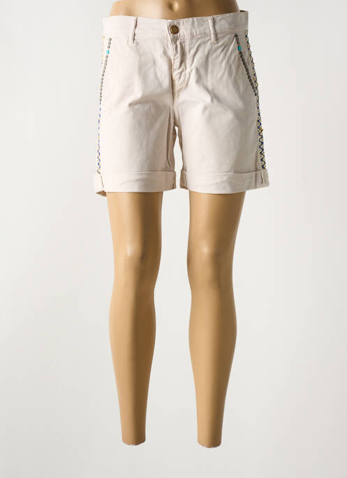 Șort bej HAPPY femeie