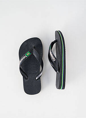 Șlapi vârf deschis vârf deschis negru HAVAIANAS băiat