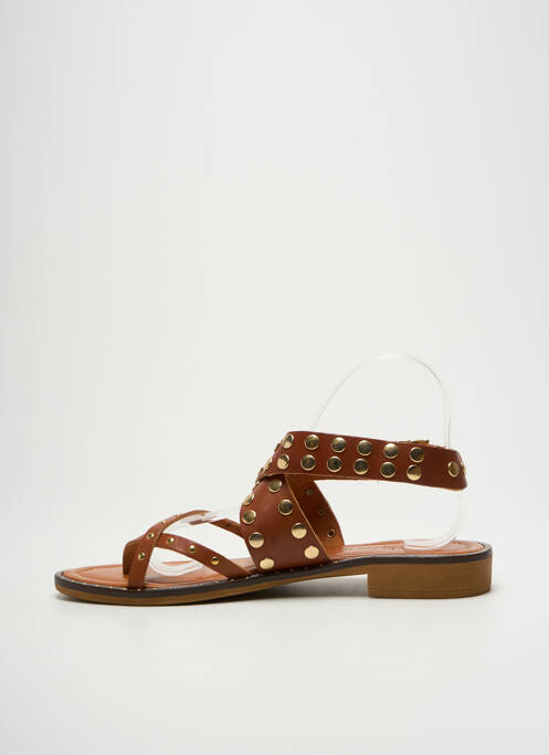 Șlapi maro DONNA LUCCA femeie