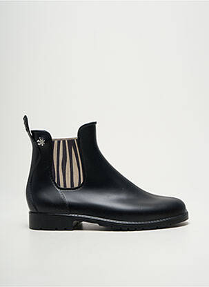Botine/ghete toc mic toc plat până la 3 cm negru MEDUSE femeie