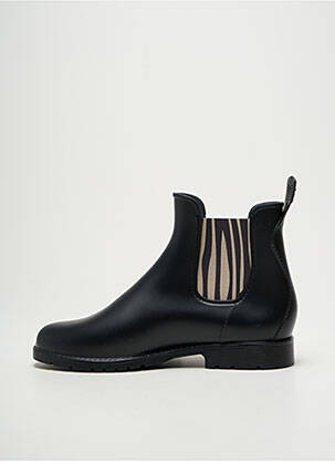 Botine/ghete toc mic toc plat până la 3 cm negru MEDUSE femeie