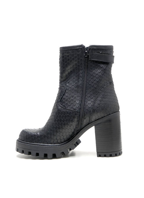 Botine/Ghete negru SPAZIOZERO8 femeie