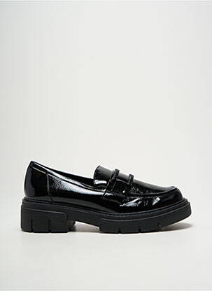 Mocasini efect șifonat toc de 4 la 6 cm negru MARCO TOZZI femeie