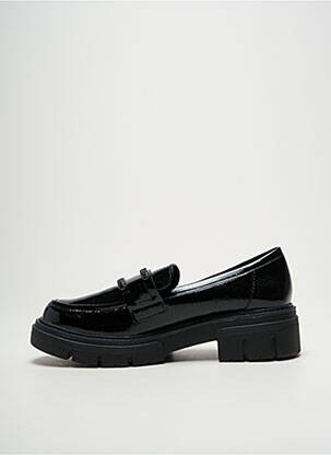 Mocasini efect șifonat toc de 4 la 6 cm negru MARCO TOZZI femeie