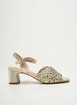 Sandale/Pantofi decupați auriu SOFIA COSTA femeie