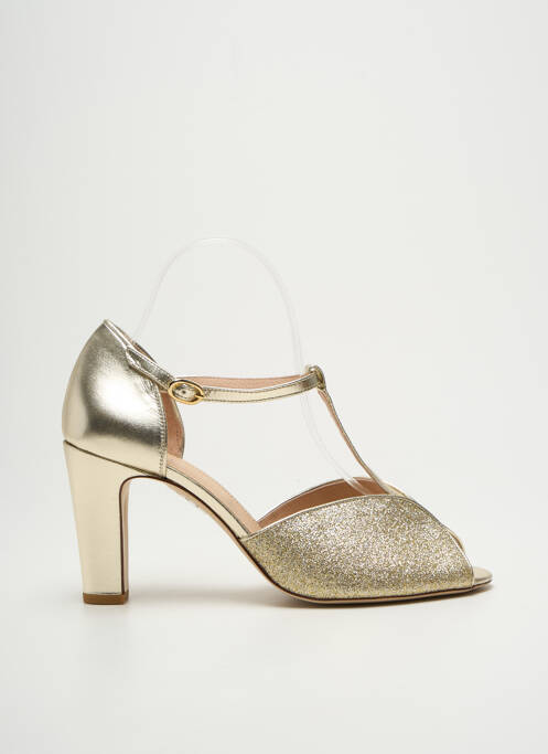 Pantofi cu toc auriu SOFIA COSTA femeie