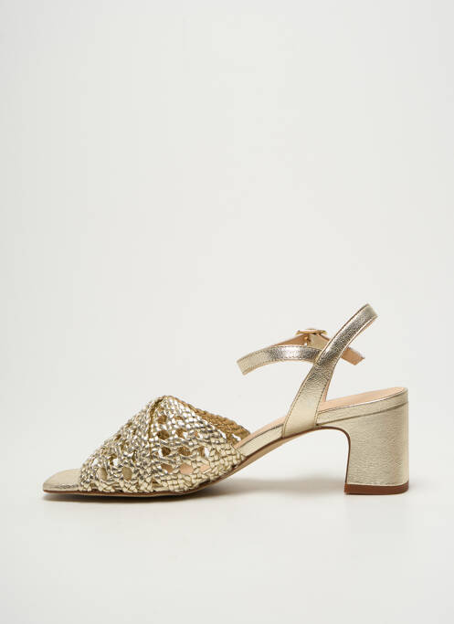 Sandale/Pantofi decupați auriu SOFIA COSTA femeie