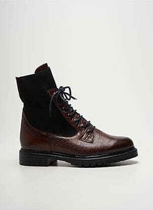 Botine/Ghete maro REQINS femeie