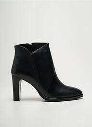 Botine/ghete material neted toc de 7 la 9 cm negru MYMA femme