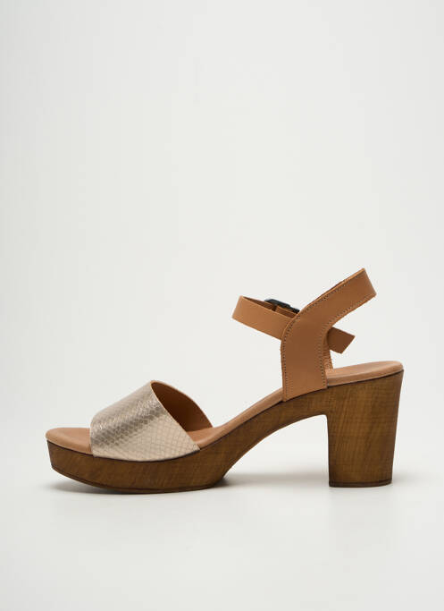 Sandale/Pantofi decupați auriu MYMA femeie