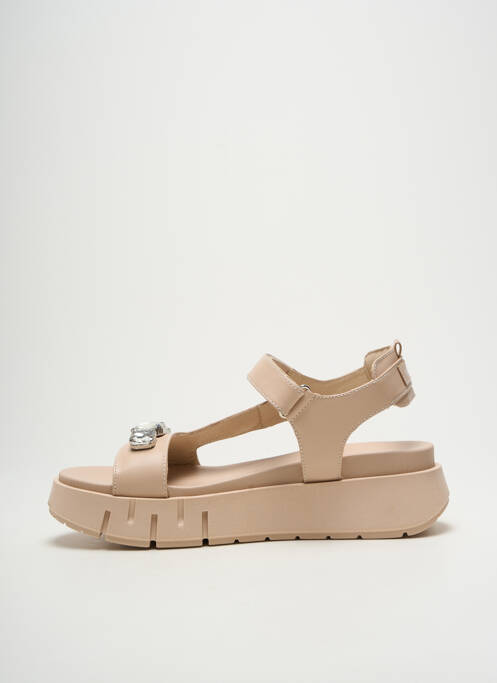 Sandale/Pantofi decupați bej NERO GIARDINI femeie