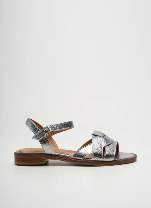 Sandale/Pantofi decupați argintiu MAROLI femeie