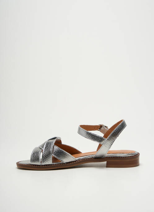 Sandale/Pantofi decupați argintiu MAROLI femeie