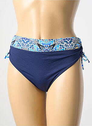 Chiloți de baie albastru GRAIN DE SABLE femeie