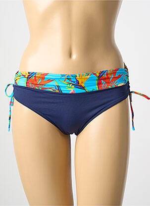 Chiloți de baie albastru GRAIN DE SABLE femeie