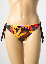 Chiloți de baie țesătură satinată bikini portocaliu BANANA MOON femme