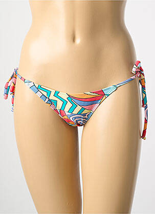Chiloți de baie imprimeu tie and dye bikini verde BARTS femeie