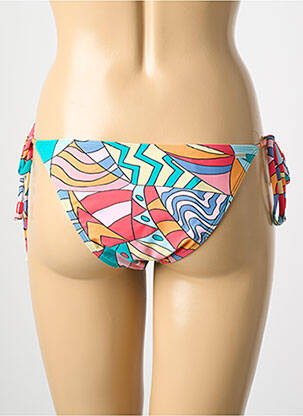 Chiloți de baie imprimeu tie and dye bikini verde BARTS femeie