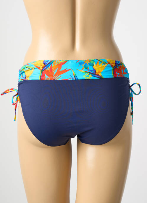 Chiloți de baie albastru GRAIN DE SABLE femeie