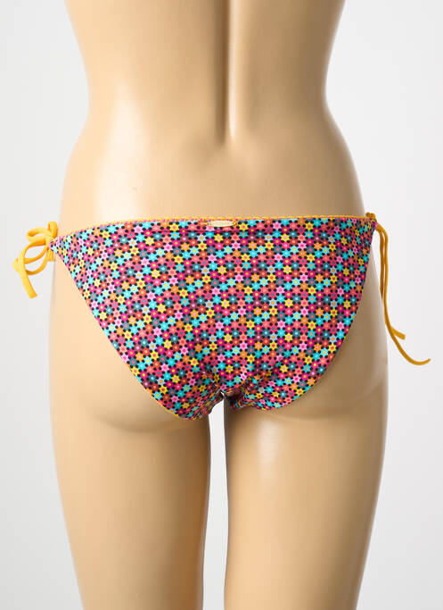 Chiloți de baie galben GRAIN DE SABLE femeie