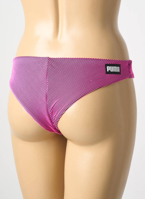 Chiloți de baie roz PUMA femeie
