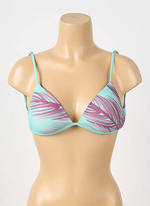 Sutien de costum de baie elasticitate top sutien modelat albastru BARTS femeie