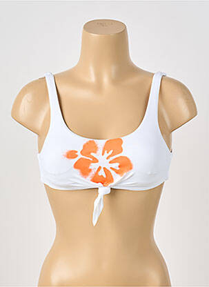 Sutien de costum de baie alb BANANA MOON femeie