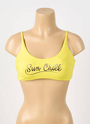 Sutien de costum de baie elasticitate sutiene galben GRAIN DE SABLE femeie