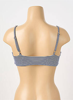 Sutien de costum de baie bretele elastice reglabile sutiene albastru GRAIN DE SABLE femeie