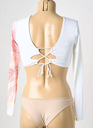 Sutien de costum de baie elasticitate top sutien modelat roz BARTS femeie