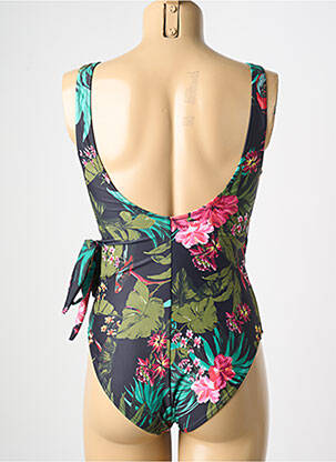 Costum de baie dintr-o singură piesă efect material satinat top sutien modelat negru ONLY femeie