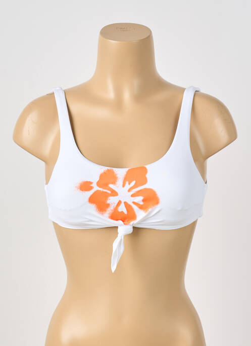 Sutien de costum de baie alb BANANA MOON femeie