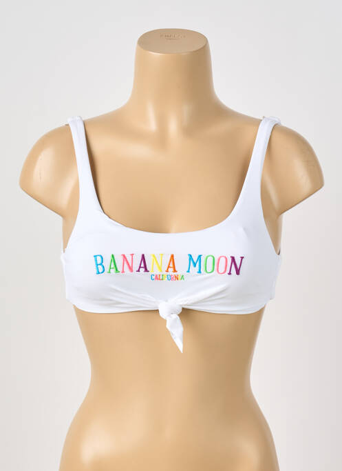 Sutien de costum de baie alb BANANA MOON femeie