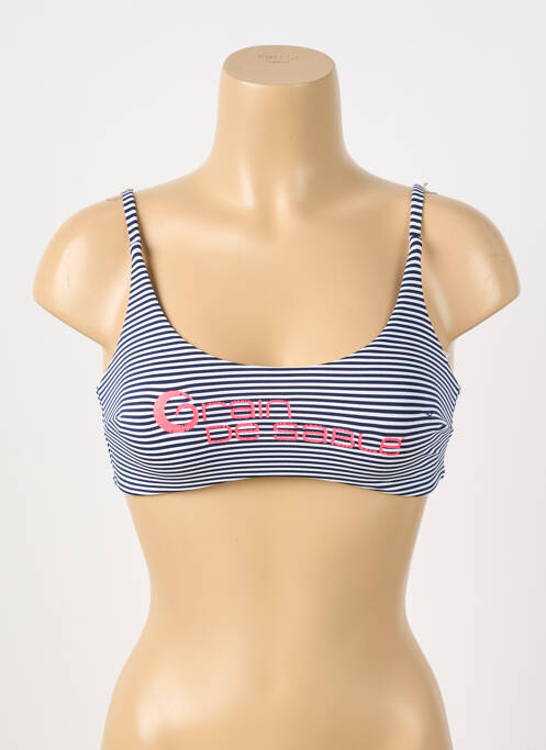 Sutien de costum de baie albastru GRAIN DE SABLE femeie