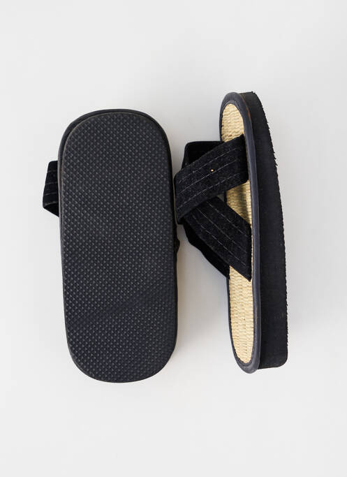 Mulete/Saboți negru METAL BOXE copil