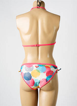 Costum de baie din două piese elasticitate roz ROXY fată