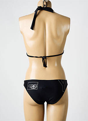 Costum de baie din două piese elasticitate top triunghiuri negru ROXY femeie