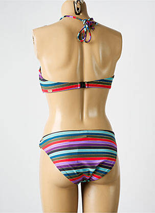 Costum de baie din două piese elasticitate top bentiță violet ROXY femeie