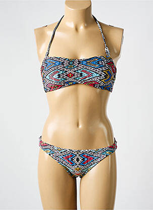 Costum de baie din două piese elasticitate top sutien modelat negru ROXY femeie