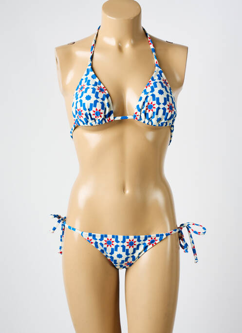 Costum de baie din două piese albastru QUIKSILVER femeie