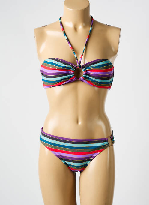 Costum de baie din două piese violet ROXY femeie