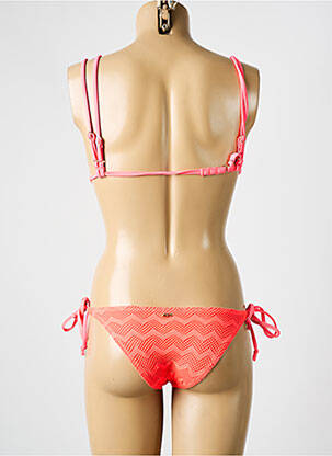 Costum de baie din două piese elasticitate top triunghiuri portocalie ROXY femeie
