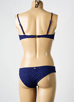 Costum de baie din două piese bretele elastice reglabile albastru ROXY femeie
