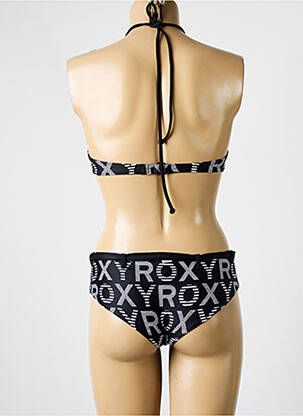 Costum de baie din două piese elasticitate top bentiță negru ROXY femeie