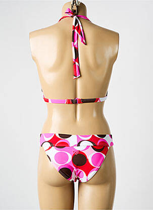 Costum de baie din două piese elasticitate top sutien modelat roz ROXY femeie