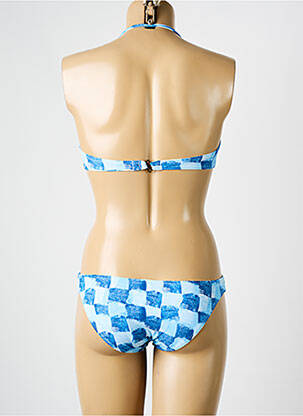 Costum de baie din două piese elasticitate top bentiță albastru QUIKSILVER femeie