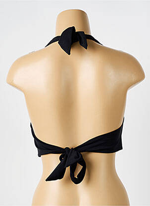 Sutien de costum de baie elasticitate top sutien push-up negru SEAFOLLY femeie