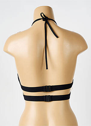 Sutien de costum de baie elasticitate sutien cu susținere înaltă și burete detașabil negru SEAFOLLY femeie